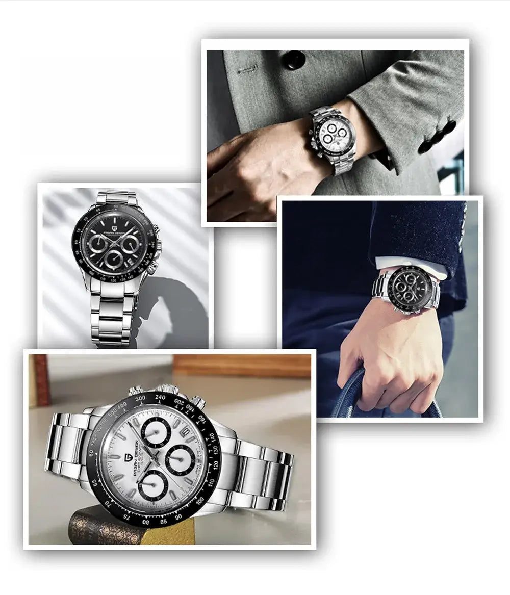 Luxury timepieces showcased on stylish wrists, highlighting elegance and craftsmanship in watch design.