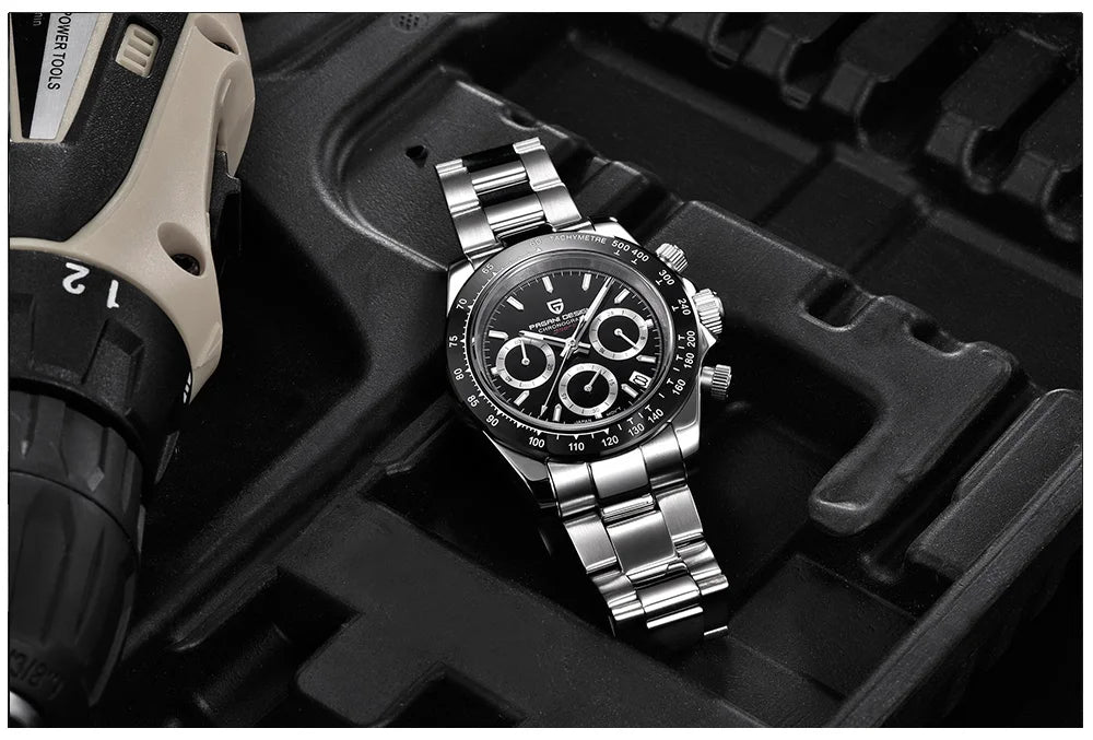 PAGANI DESIGN New 2024 Quartz Men's Watches Business Watch Mens Watches Top Brand Luxury Watch Men Chronograph VK63 Waterproof