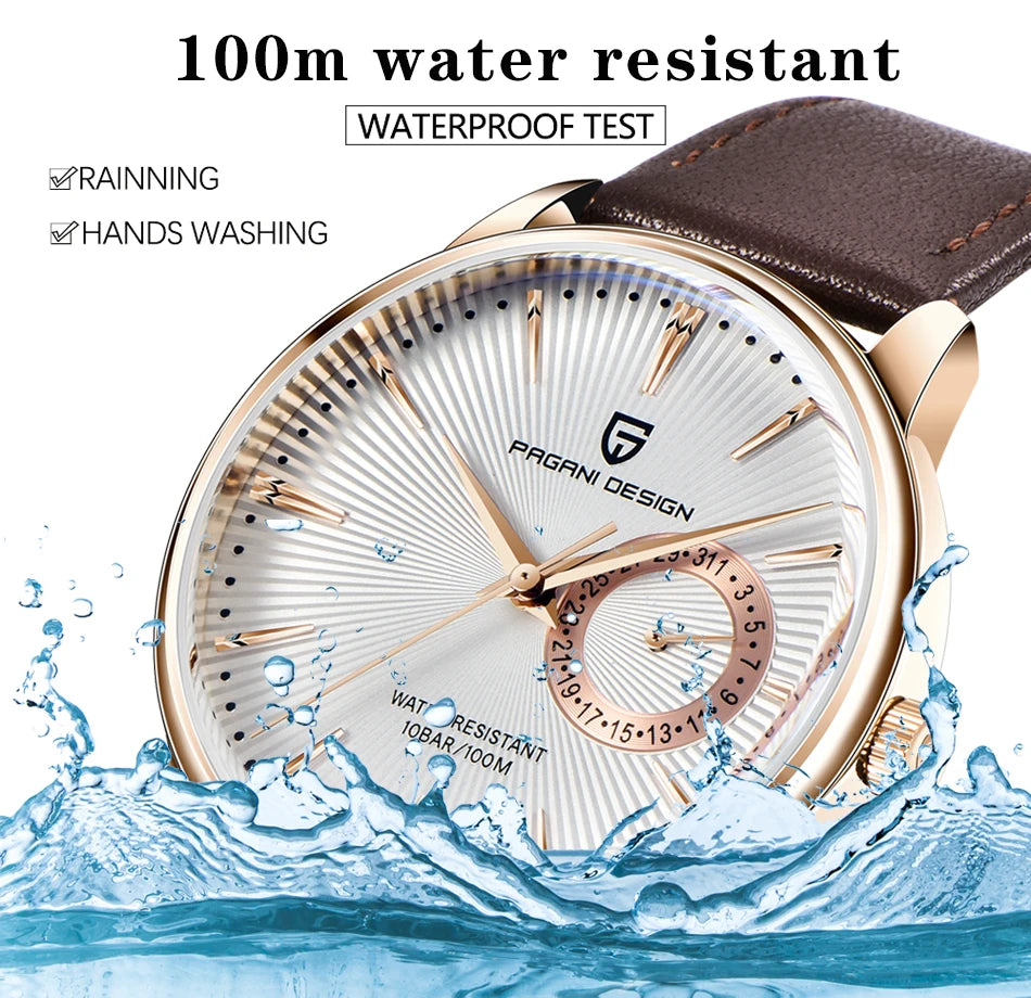 PAGANI DESIGN Brand Men Watch Luxury Waterproof Quartz Watch Fashion Casual Sports Watch Men Military Watch relogio masculino