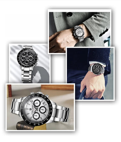 PAGANI DESIGN New 2024 Quartz Men's Watches Business Watch Mens Watches Top Brand Luxury Watch Men Chronograph VK63 Waterproof
