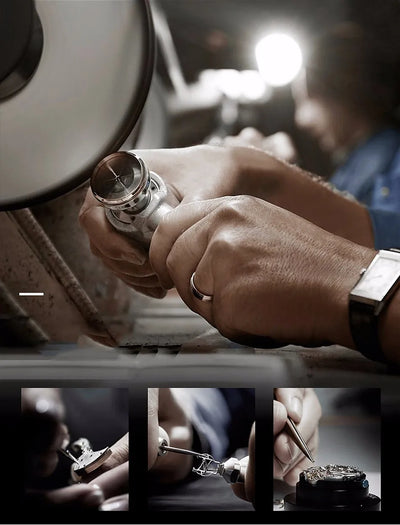 LIGE Brand Men Watches Automatic Mechanical Watch Tourbillon Sport Clock Leather Casual Business Retro Wristwatch Relojes Hombre
