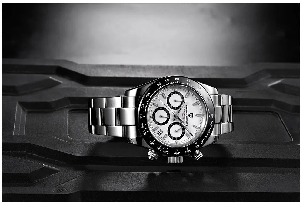 PAGANI DESIGN New 2024 Quartz Men's Watches Business Watch Mens Watches Top Brand Luxury Watch Men Chronograph VK63 Waterproof