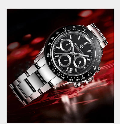 PAGANI DESIGN New 2024 Quartz Men's Watches Business Watch Mens Watches Top Brand Luxury Watch Men Chronograph VK63 Waterproof
