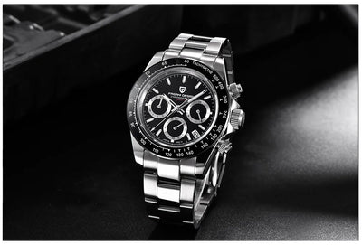 PAGANI DESIGN New 2024 Quartz Men's Watches Business Watch Mens Watches Top Brand Luxury Watch Men Chronograph VK63 Waterproof