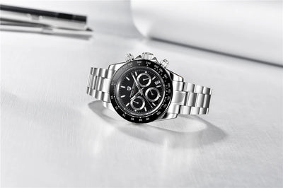 PAGANI DESIGN 2023 Quartz AR Sapphire Stainless Steel Sport Waterproof Classic Men’s Watch