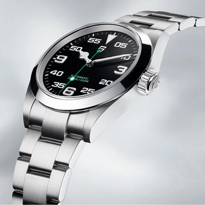 PAGANI DESIGN 2024 New 40mm Luxury Men's Mechanical AR Coated 100M Water Resistant Sapphire Glass Automatic Watch Men watches