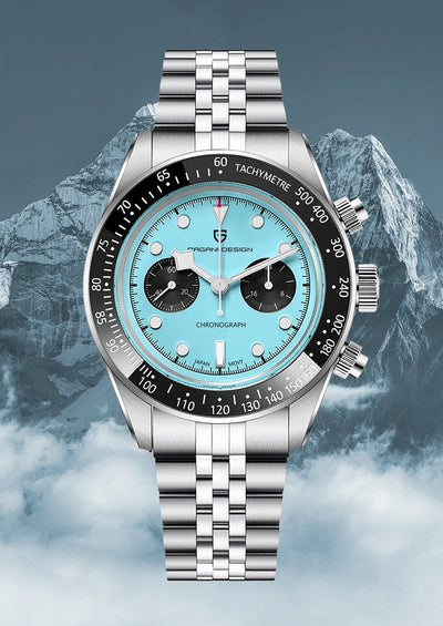 PAGANI DESIGN 2025 New Men's Quartz Watches New Release full Stainless Steel Waterproof Sports Chronograph Wrist Watch for Men