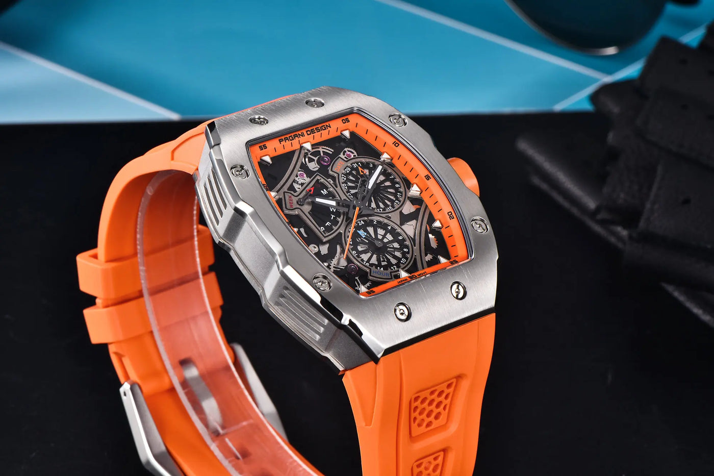 PAGANI DESIGN 2023 New Men‘s Quartz Watch AR Sapphire Glass Stainless Steel Case Sport Waterproof Clock Reloj Hombre Classics