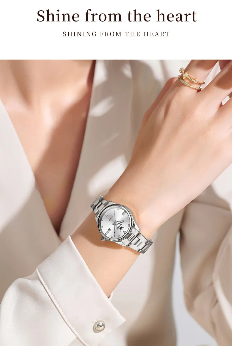 OLEVS Fashion Trend Watch for Women High Quality Waterproof Luminous Calendar Quartz Original Casual Simple Women Wrist Watches