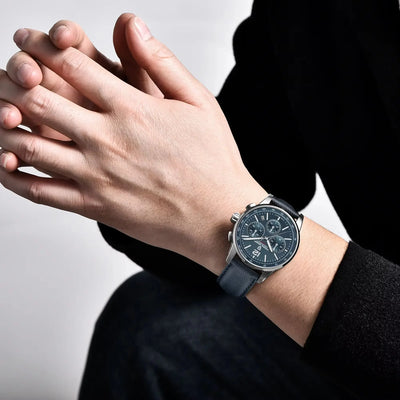 PAGANI DESIGN Quartz Watches for Men, VK63, Sports, Luxury, Sapphire Glass, Chronograph, Stainless Steel, PDYS008