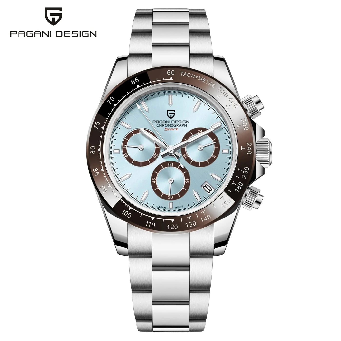 PAGANI DESIGN New 2024 Quartz Men's Watches Business Watch Mens Watches Top Brand Luxury Watch Men Chronograph VK63 Waterproof