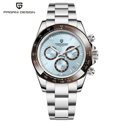 PAGANI DESIGN New 2024 Quartz Men's Watches Business Watch Mens Watches Top Brand Luxury Watch Men Chronograph VK63 Waterproof