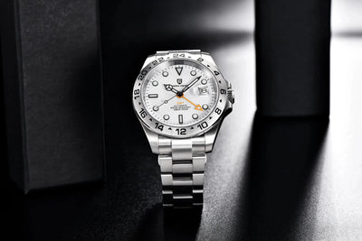 PAGANI DESIGN 2024 NEW NH34 GMT Men Automatic Mechanical Watch Adventurer Stainless Steel Luxur Waterproof Sapphire Reloj Hombre
