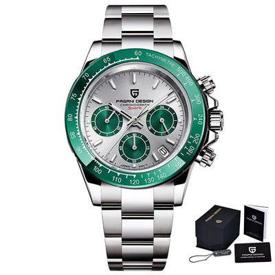 POEDAGAR Luxury Quartz Waterproof Stainless Steel Luminous Casual Men’s Watch