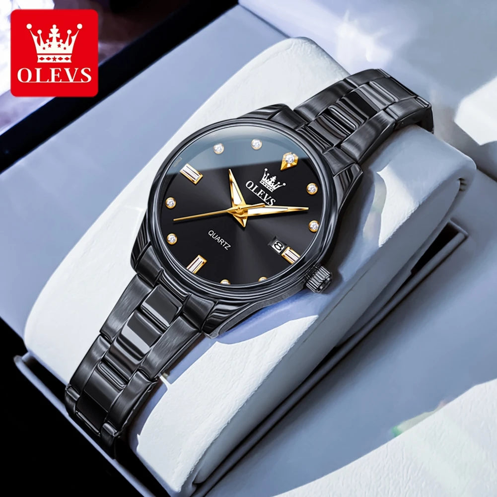 OLEVS Fashion Trend Watch for Women High Quality Waterproof Luminous Calendar Quartz Original Casual Simple Women Wrist Watches