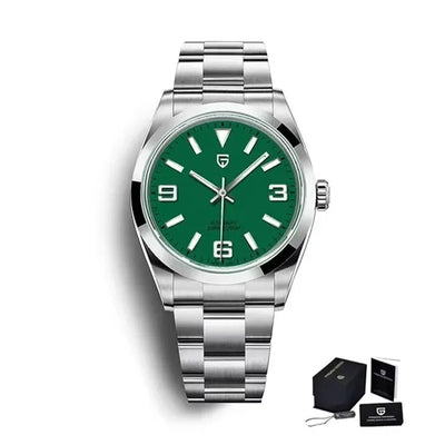 PAGANI DESIGN 2024 New 40mm Luxury Men's Mechanical AR Coated 100M Water Resistant Sapphire Glass Automatic Watch Men watches