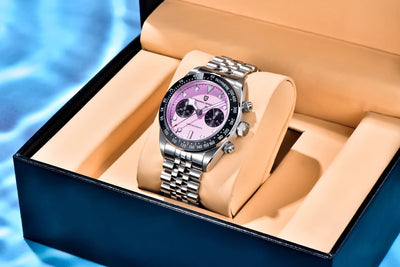PAGANI DESIGN 2025 New Men's Quartz Watches New Release full Stainless Steel Waterproof Sports Chronograph Wrist Watch for Men