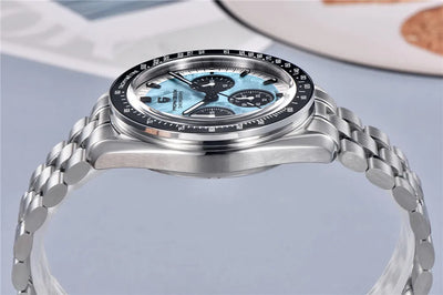 PAGANI DESIGN 1701 New Men's Watches Top Luxury Quartz Watch For Men Auto Date Speed Chronograph AR Sapphire Mirror Wristwatch