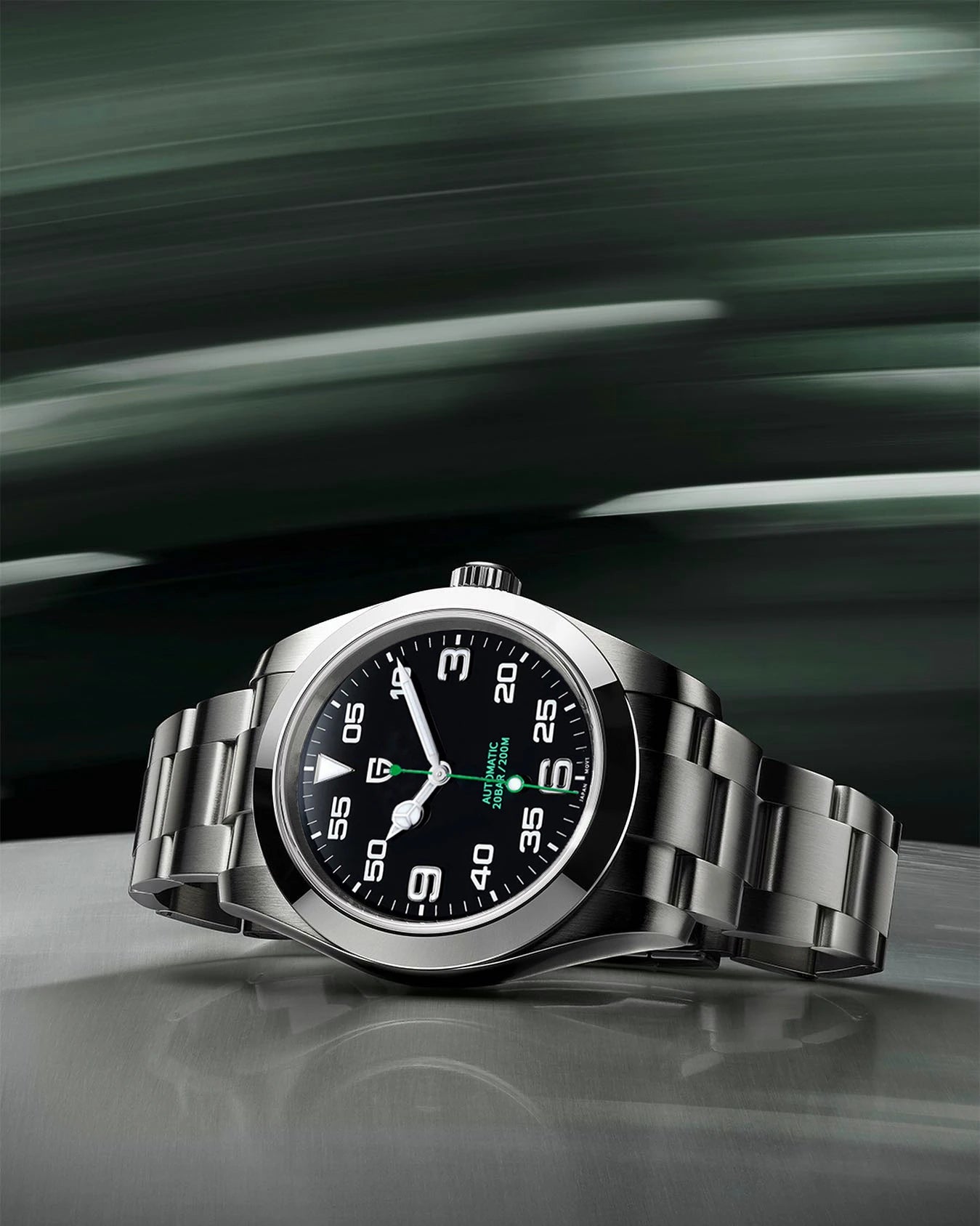 PAGANI DESIGN 2024 New 40mm Luxury Men's Mechanical AR Coated 100M Water Resistant Sapphire Glass Automatic Watch Men watches