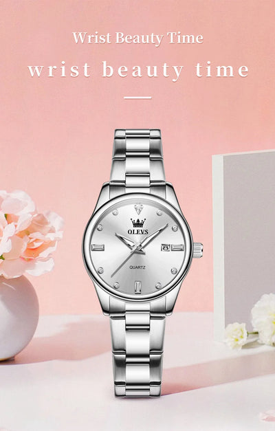 OLEVS Fashion Trend Watch for Women High Quality Waterproof Luminous Calendar Quartz Original Casual Simple Women Wrist Watches
