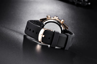 PAGANI DESIGN （Pagrne） New Men Quartz Watch Rubber Belt Men's Luxury Watch Fashion Casual Sports Male Clock Relogio Maasculino