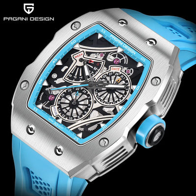 PAGANI DESIGN 2023 New Men‘s Quartz Watch AR Sapphire Glass Stainless Steel Case Sport Waterproof Clock Reloj Hombre Classics