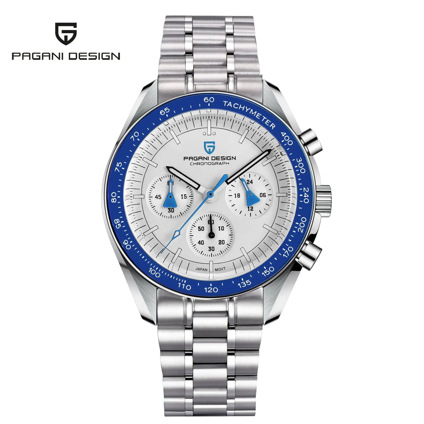 PAGANI DESIGN 2025 New Men's Watches Top Luxury Quartz Watch For Men Auto Date Speed Chronograph AR Sapphire Mirror Wrist watch