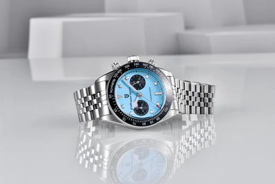 PAGANI DESIGN 2025 New Men's Quartz Watches New Release full Stainless Steel Waterproof Sports Chronograph Wrist Watch for Men