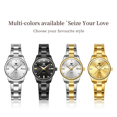 OLEVS Fashion Trend Watch for Women High Quality Waterproof Luminous Calendar Quartz Original Casual Simple Women Wrist Watches