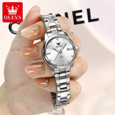 OLEVS Fashion Trend Watch for Women High Quality Waterproof Luminous Calendar Quartz Original Casual Simple Women Wrist Watches