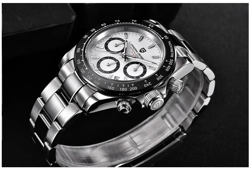 PAGANI DESIGN Luxury Waterproof Quartz Casual Sports Military Men’s Watch