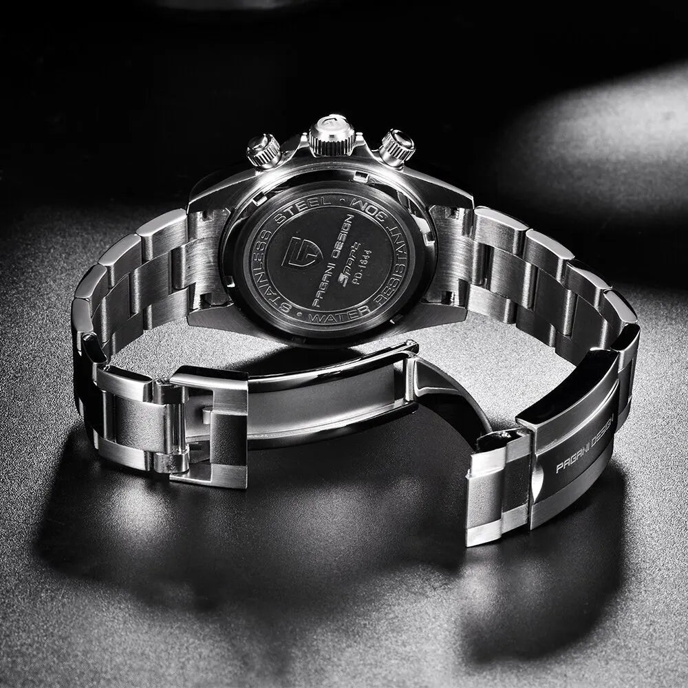 PAGANI DESIGN 40MM Rainbow Circle Luxury Automatic Sapphire Waterproof Men’s Watch
