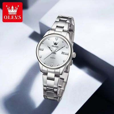 OLEVS Fashion Trend Watch for Women High Quality Waterproof Luminous Calendar Quartz Original Casual Simple Women Wrist Watches