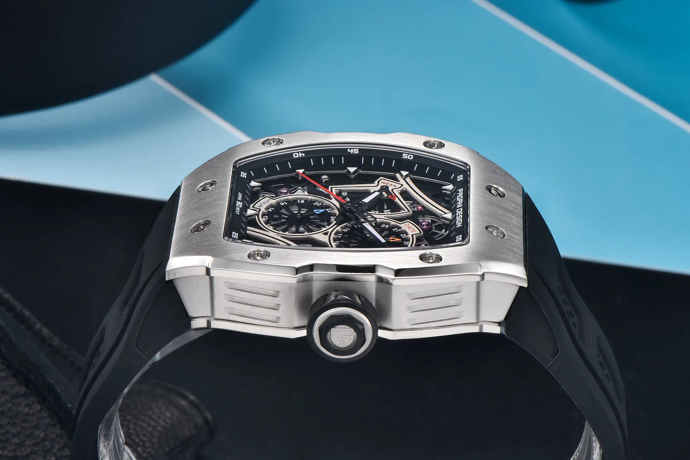 PAGANI DESIGN 2023 New Men‘s Quartz Watch AR Sapphire Glass Stainless Steel Case Sport Waterproof Clock Reloj Hombre Classics