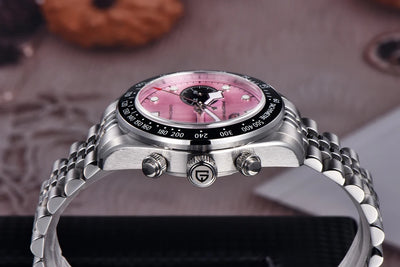 PAGANI DESIGN 2025 New Men's Quartz Watches New Release full Stainless Steel Waterproof Sports Chronograph Wrist Watch for Men