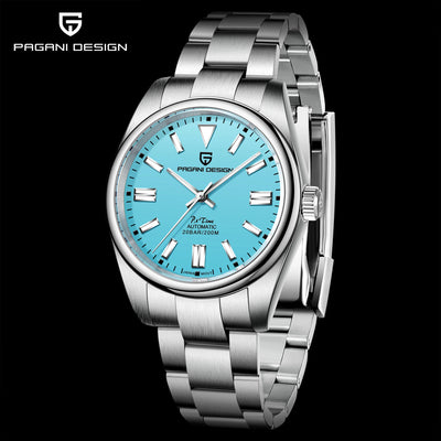 PAGANI DESIGN 2025 New Men's Mechanical Watch NH35 Luminous PD1690 Calendar Stainless Steel Sapphire Crystal Reloj Hombre