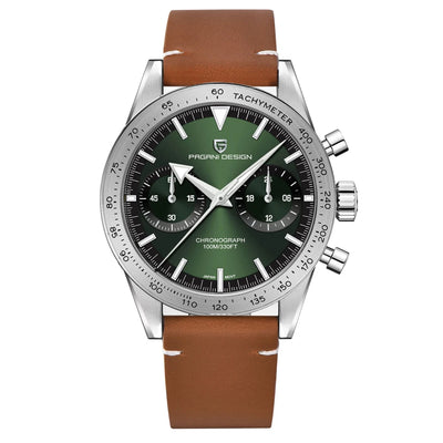 PAGANI DESIGN 2023 NEW Watches Quartz Watch For Men Speed Chronograph Waterproof VK64 AR Sapphire Mirror Wristwatch Reloj Hombre
