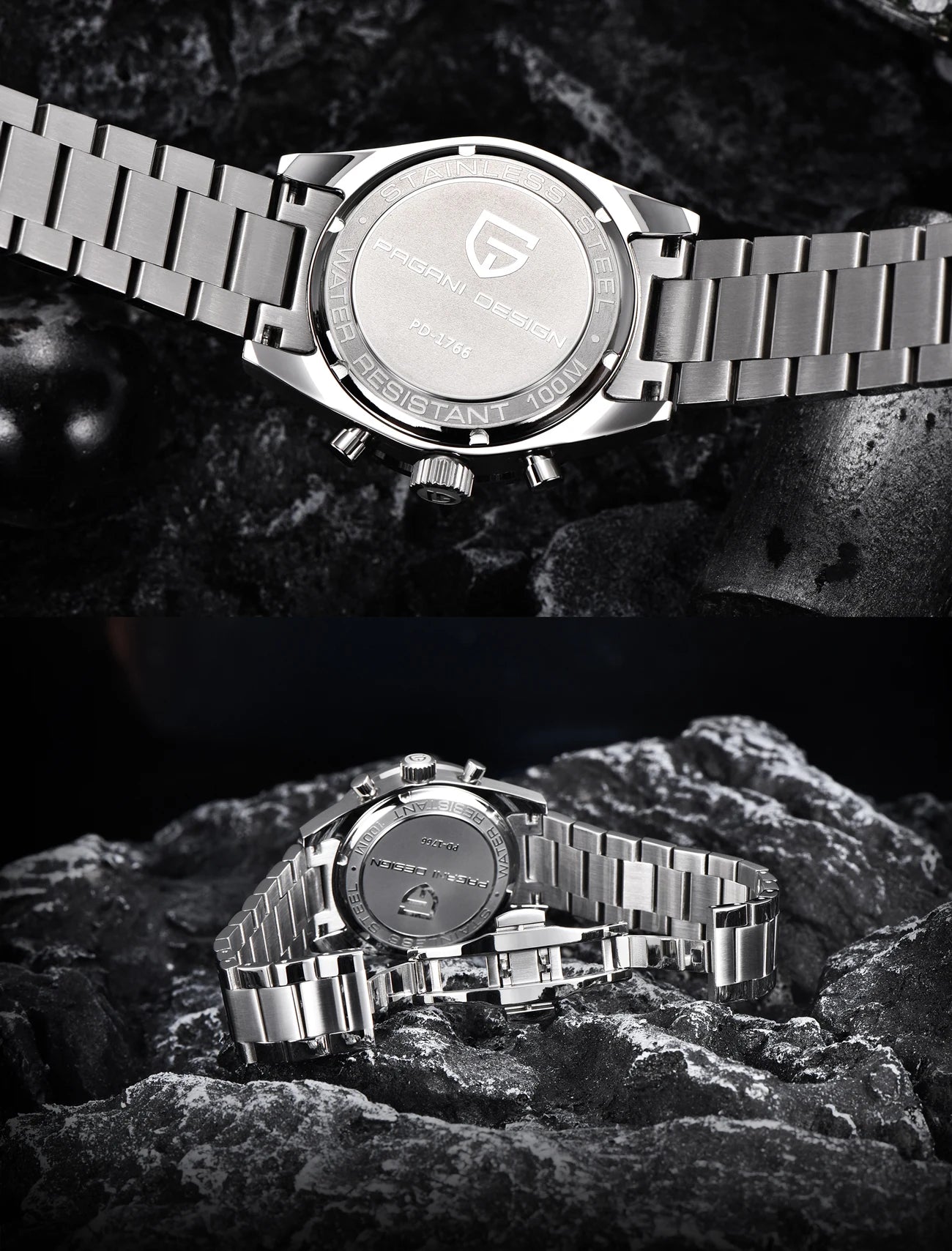 PAGANI DESIGN 2023 NEW Watches Quartz Watch For Men Speed Chronograph Waterproof VK64 AR Sapphire Mirror Wristwatch Reloj Hombre