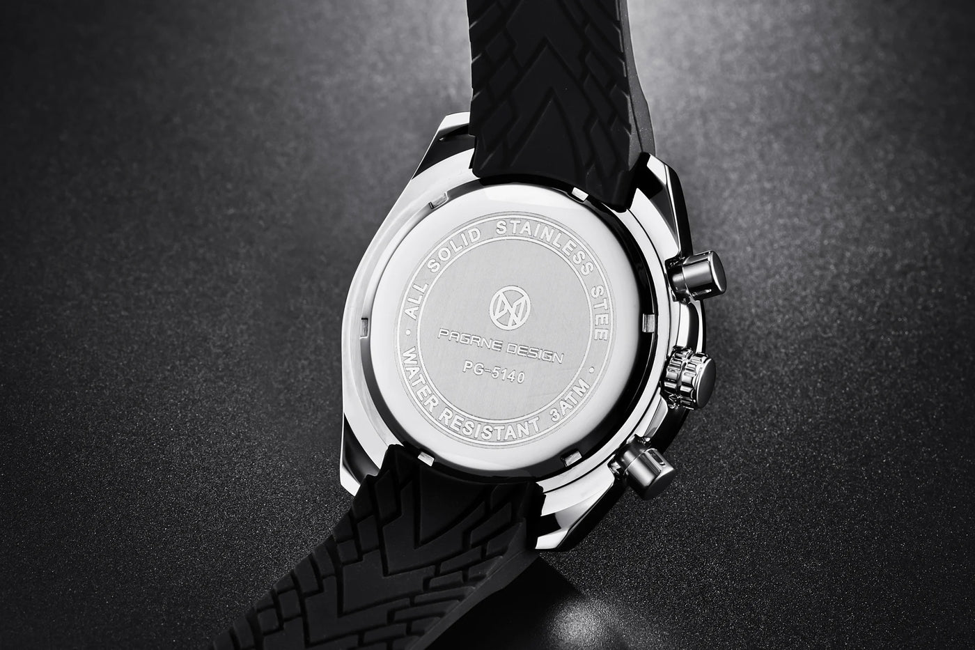 PAGANI DESIGN （Pagrne） New Men Quartz Watch Rubber Belt Men's Luxury Watch Fashion Casual Sports Male Clock Relogio Maasculino