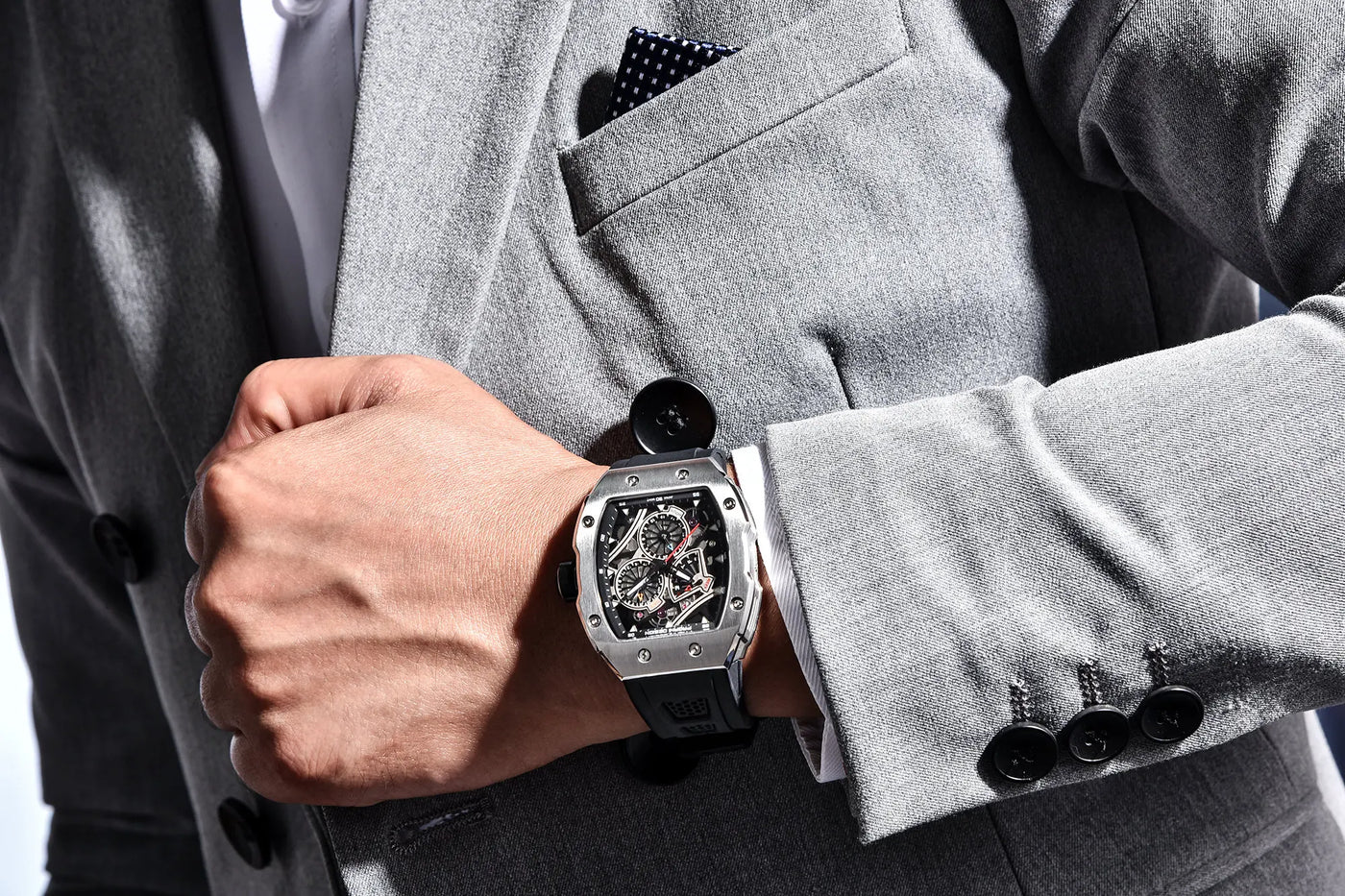 PAGANI DESIGN 2023 New Men‘s Quartz Watch AR Sapphire Glass Stainless Steel Case Sport Waterproof Clock Reloj Hombre Classics