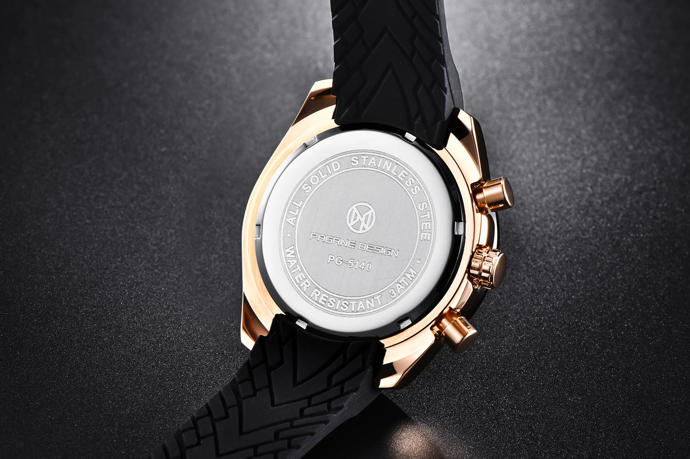 PAGANI DESIGN （Pagrne） New Men Quartz Watch Rubber Belt Men's Luxury Watch Fashion Casual Sports Male Clock Relogio Maasculino