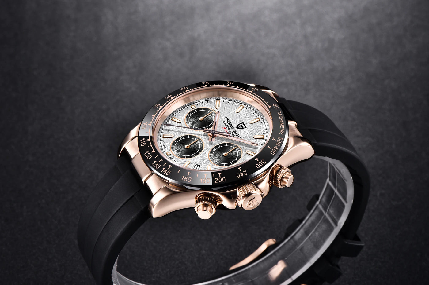 PAGANI DESIGN Men Watches Luxury Automatic Date Watch Men Quartz Watches For Men Brand Chronograph Japan VK63 Sapphire