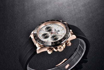 PAGANI DESIGN Men Watches Luxury Automatic Date Watch Men Quartz Watches For Men Brand Chronograph Japan VK63 Sapphire