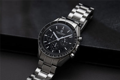 PAGANI DESIGN 1701 New Men's Watches Top Luxury Quartz Watch For Men Auto Date Speed Chronograph AR Sapphire Mirror Wristwatch