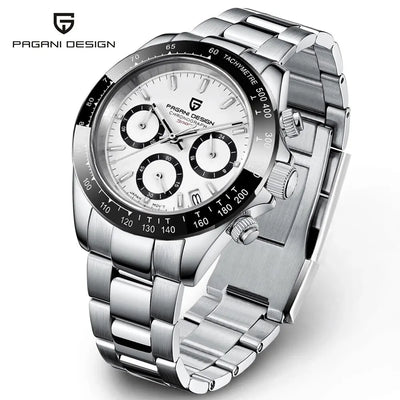 PAGANI DESIGN 2024 Men Quartz Business Luxury Chronograph VK63 Watch