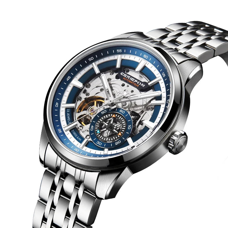 Pagani Designs Mens Automatic Watches For Men Luxury Hollow Fashion Waterproof Wristwatch Man Mechanical Watch Relogio Masculino