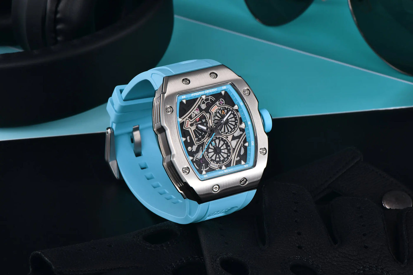 PAGANI DESIGN 2023 New Men‘s Quartz Watch AR Sapphire Glass Stainless Steel Case Sport Waterproof Clock Reloj Hombre Classics