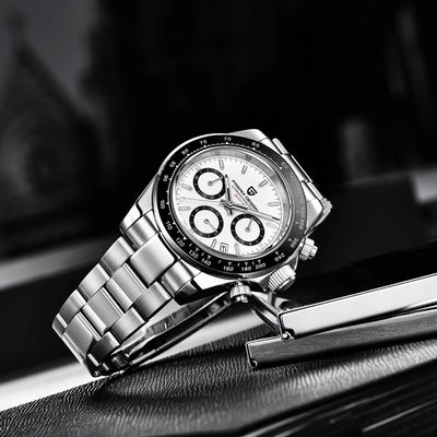 PAGANI DESIGN New 2024 Quartz Men's Watches Business Watch Mens Watches Top Brand Luxury Watch Men Chronograph VK63 Waterproof
