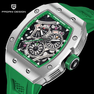 PAGANI DESIGN 2023 New Men‘s Quartz Watch AR Sapphire Glass Stainless Steel Case Sport Waterproof Clock Reloj Hombre Classics