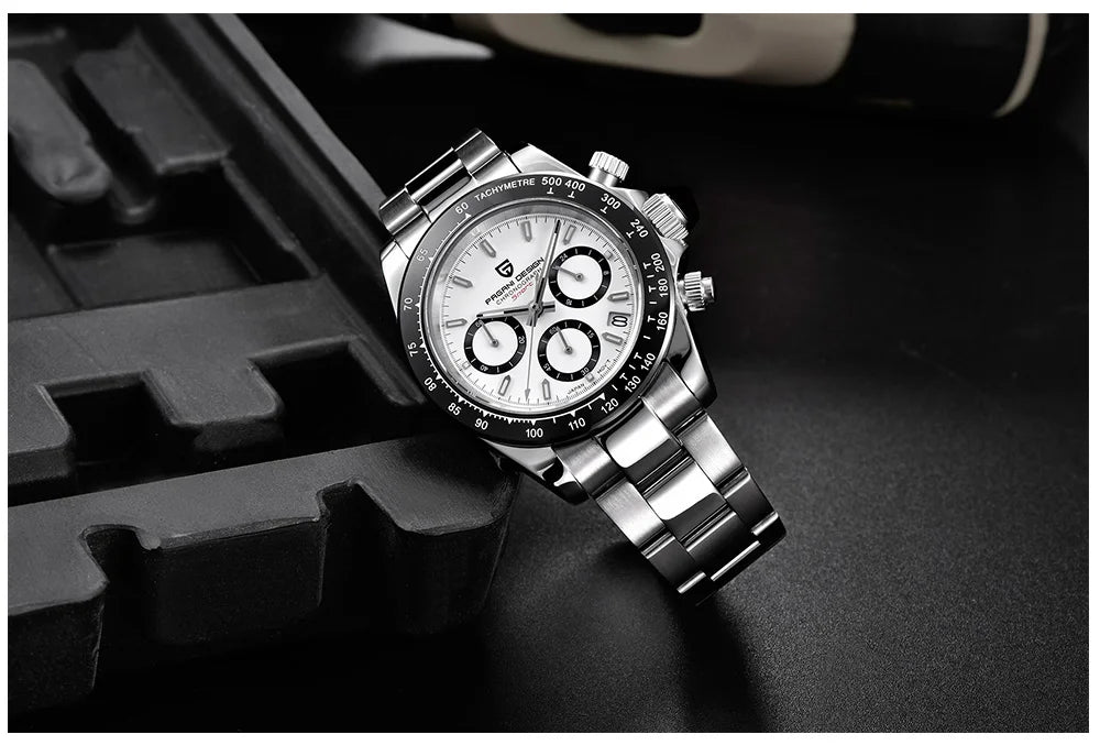 PAGANI DESIGN 1617 Military Sport Mechanical Waterproof Stainless Steel Luxury Men’s Watch